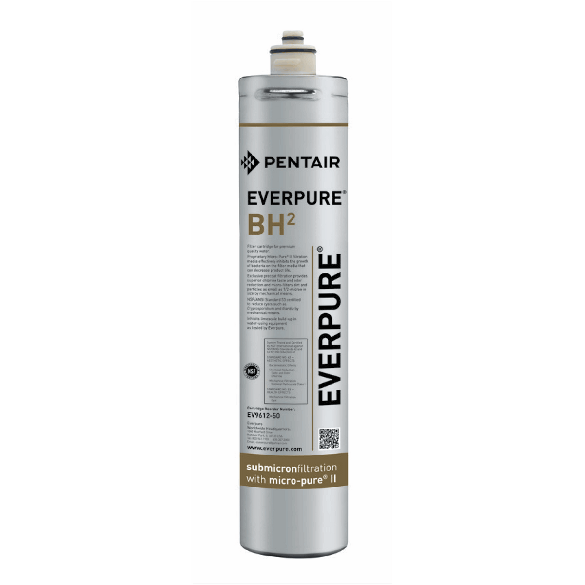 Everpure BH2 replacement water filter cartridge for coffee brewers