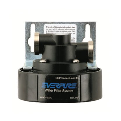 Everpure QL2 single filter head for foodservice and vending