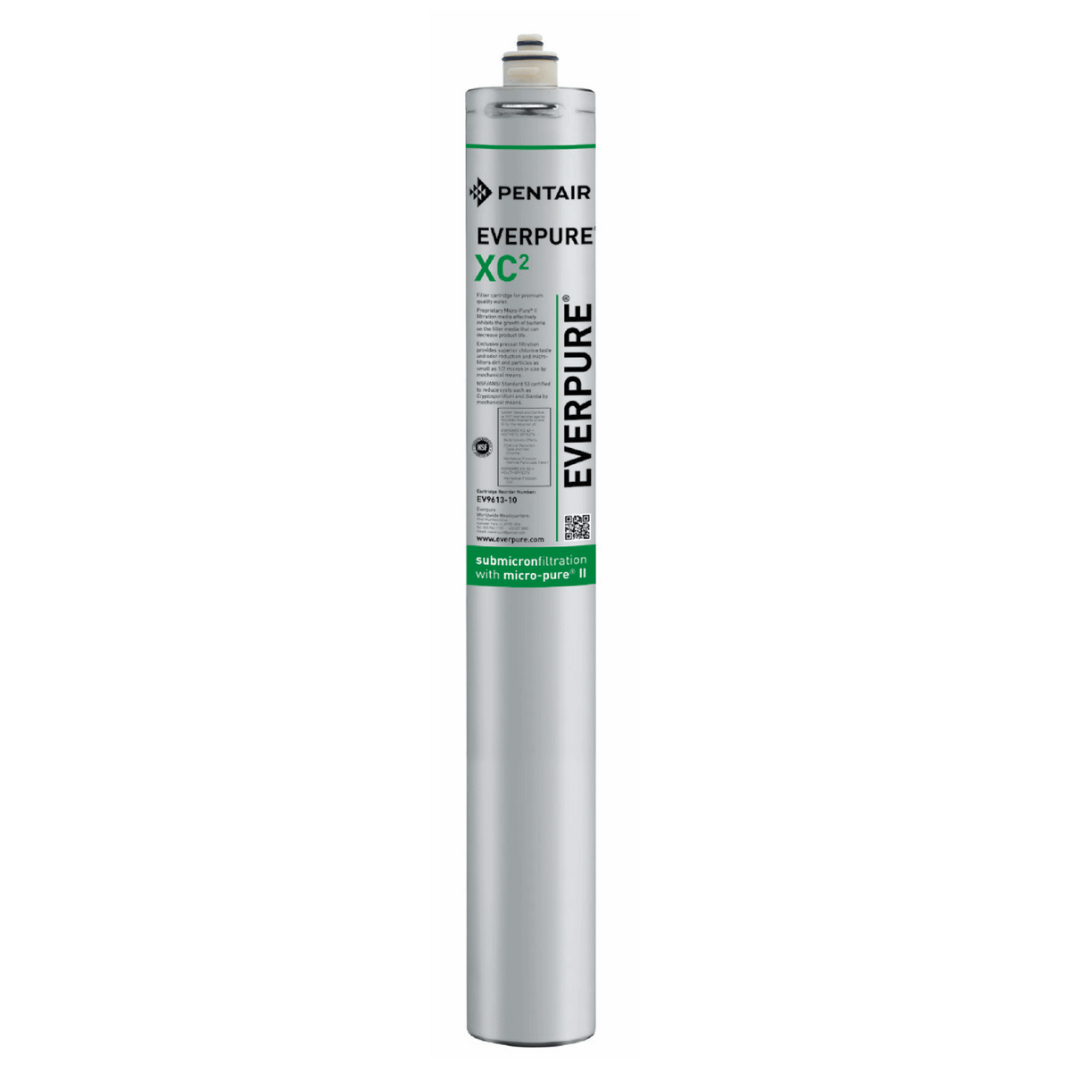 Everpure XC2 replacement water filter cartridge for fountain dispensers