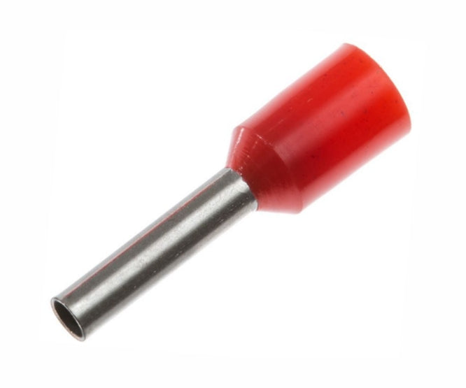Guosai Terminal Boot Lace Red 2.5mm L=10 - 100/BAG