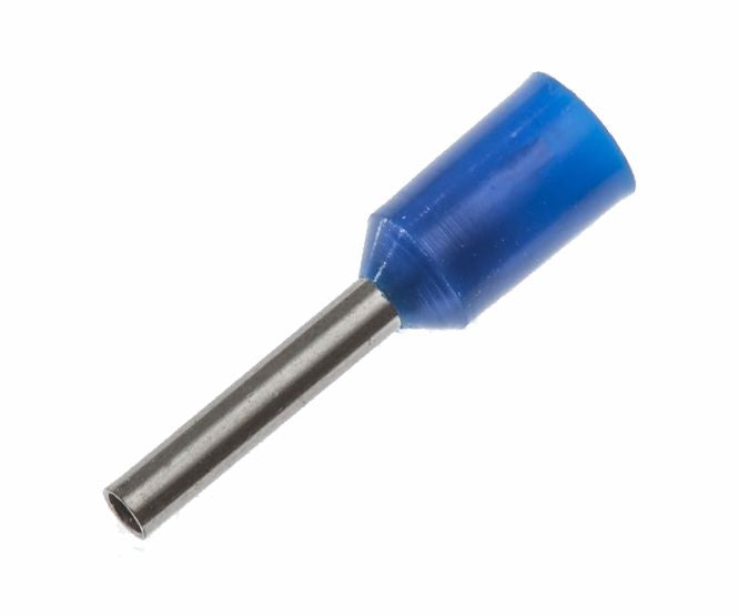 EIE Boot Lace Terminal Blue 1.2x1.5x8