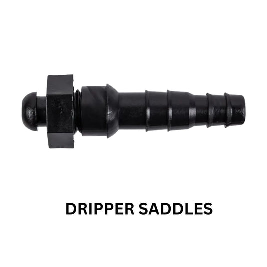 Microjet Dripper Saddles, Universal Shrub Adaptors and Poly Flow Bin Adaptor (DS16X12, DS20X16, 6300, 6301, PA200, MBG657)
