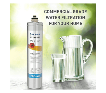 PBS-400 high flow under-counter water filter, 11,356 litre capacity