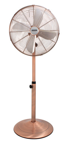 Eurolux Standing Fan – 4 Blades, 50W, Metal Finish