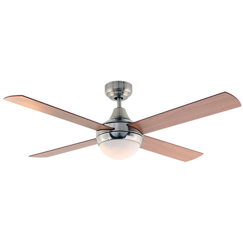 Eurolux Twister Ceiling Fan – 4 Blades, DC Motor, With LED Light