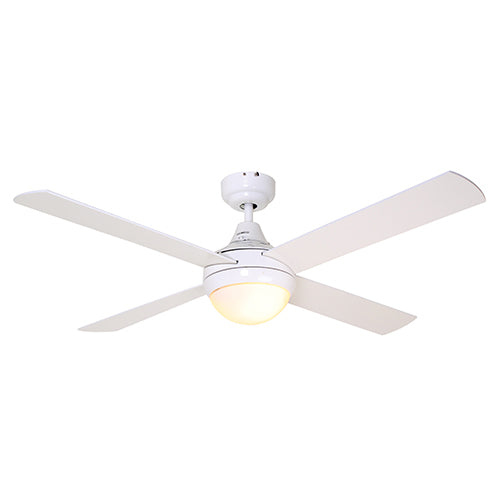 Eurolux Twister Ceiling Fan – 4 Blades, DC Motor, With LED Light