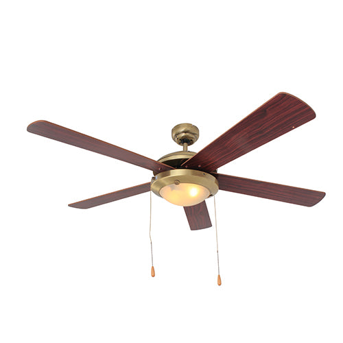 Eurolux Comet Ceiling Fan – 5 Blades, 60W, With Light