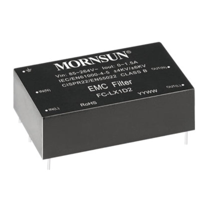 Mornsun Line Filter 220VAC 1.5A