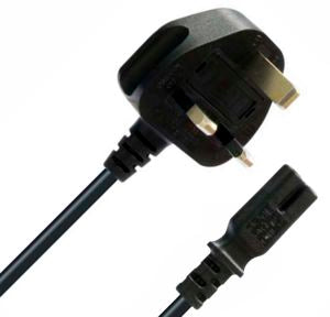 EIE Lead FIG8 to Uk 13A Plug 1.3m