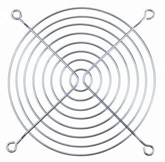 EIE Chrome Metal Finger Guard for 120mm Fan - Bulk