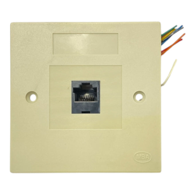 CS Faceplate RJ45 8P8C