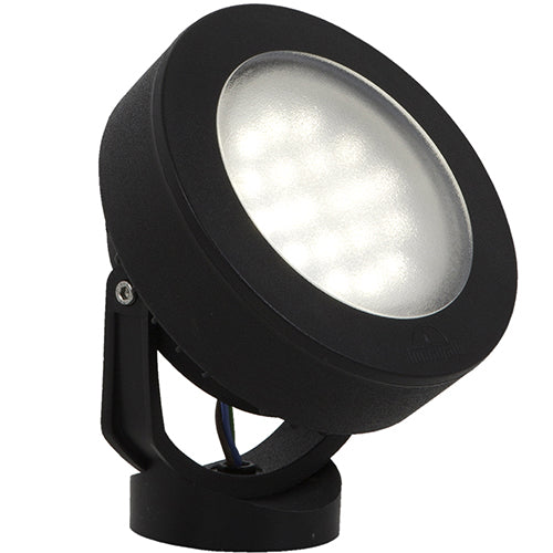 Fumagalli Tommy black outdoor wall floodlight