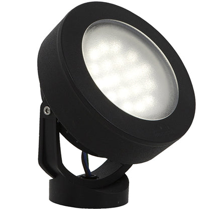 Fumagalli Tommy black outdoor wall floodlight