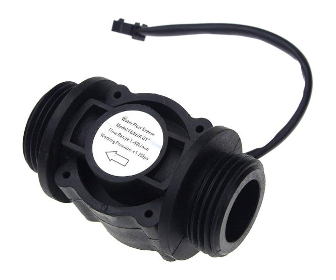 EIE Water Flow Meter ID=20mm 15mA 4.5-1.8V
