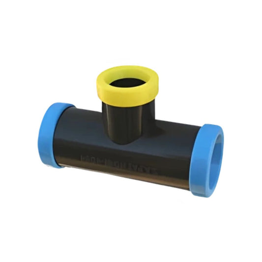 Full Flow Reducing Tee – Compression Poly Pipe Reducing Branch Fitting