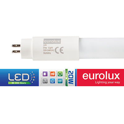 Eurolux T5 LED Tube – 5FT 20W, 6500K Daylight