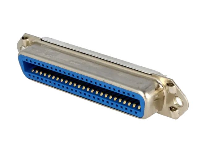 CS Socket Centronics 36W Str Solder