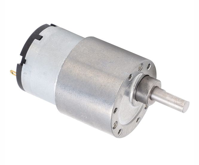 EIE Geared Brush Motor 12VDC 1.6A 11RPM 6.0mm