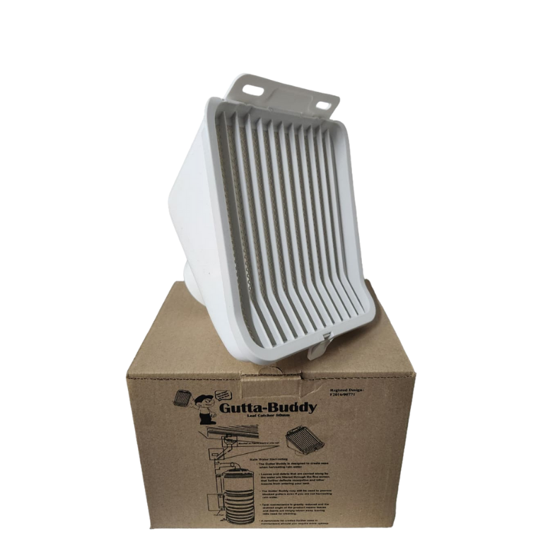 GUTTA-BUDDY | PVC Gutter Leaf Catcher