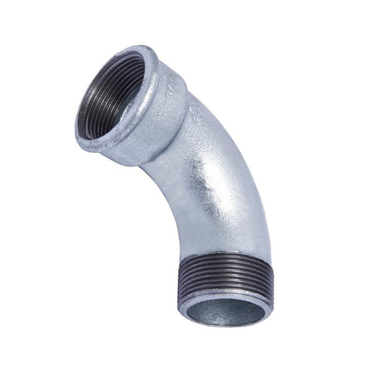 Plumbing Fittings, Galvanised Steel, Bend - M/F, 8 - 32mm Zisabo SA