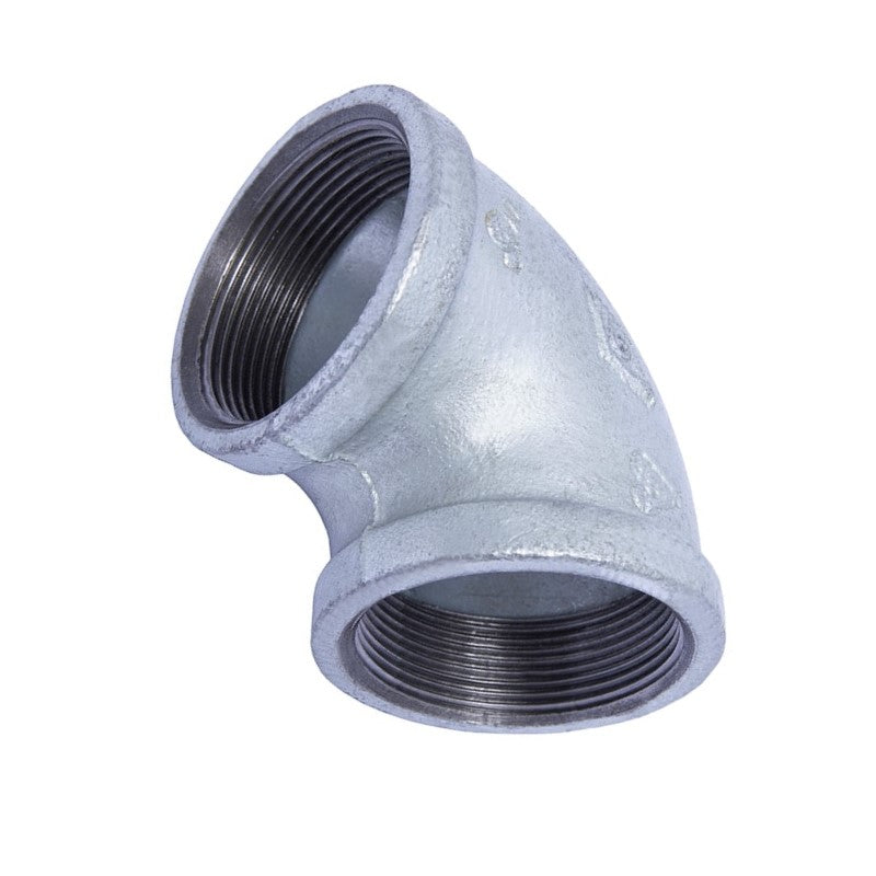 Plumbing Fittings, Galvanised Steel, Elbow - F/F, 6 - 100mm Zisabo SA