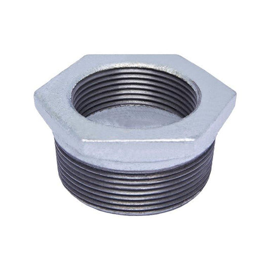Plumbing Fittings, Galvanised Steel, Reducing Bush, 8x6 - 100x80mm Zisabo SA