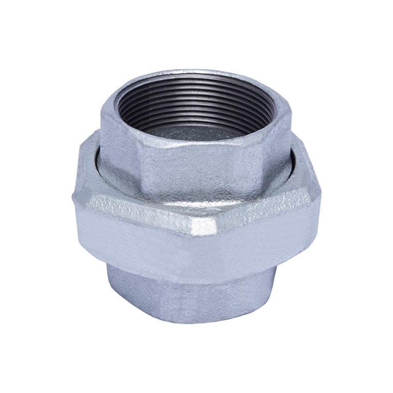 Plumbing Fittings, Galvanised Steel, Union, 8 - 80mm Zisabo SA