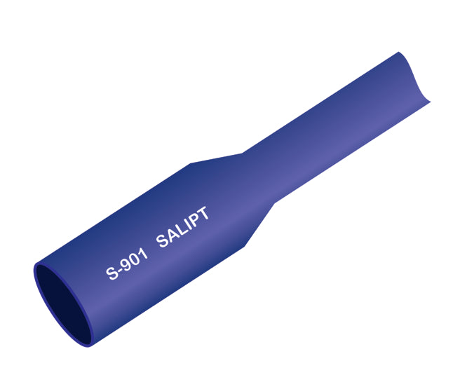 Salipt Sleeving Heatshrink 50mm Blue- per Meter
