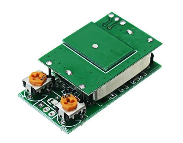 EIE 12VDC Microwave Radar Motion Detect Sensor 5.8GHz 5VOUT on PCB
