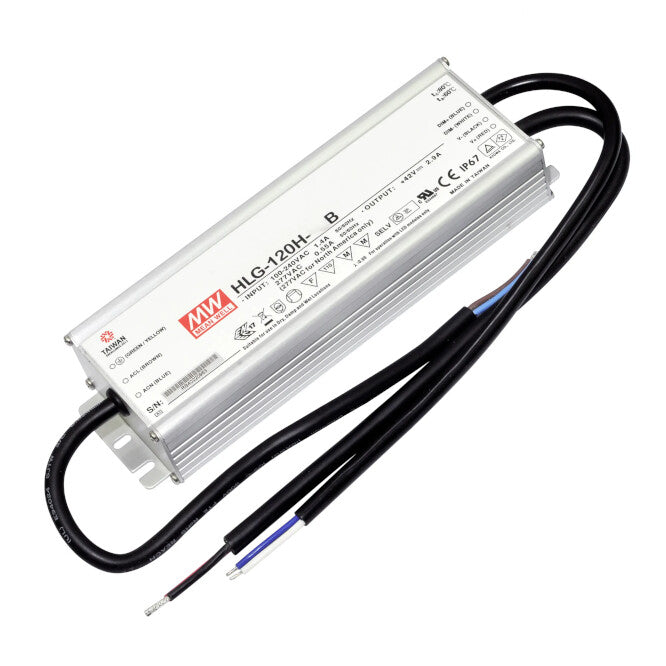 LED Driver 40W, 100W & 120W | Mean Well HLG