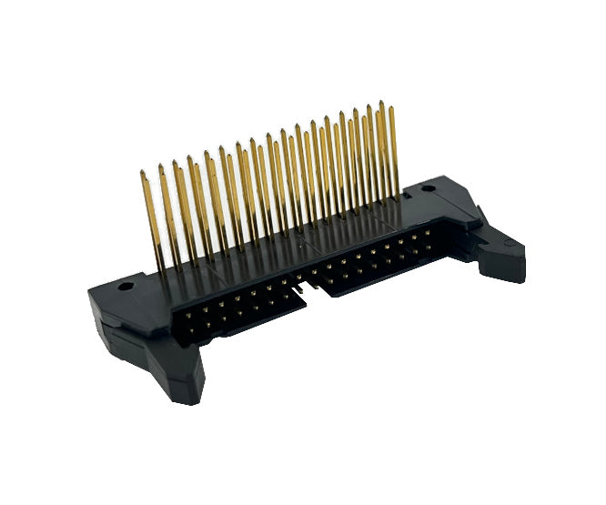 EIE Header PCB Right-Angle 14-W Eject-Lever Long PCB Pins