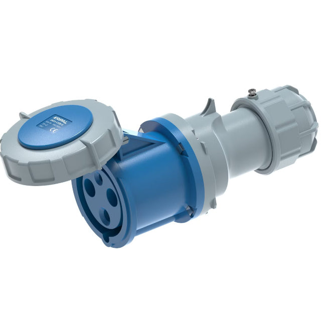 Swan Electric Inline Industrial Coupler Socket 16A-125A (+E+N) IP67