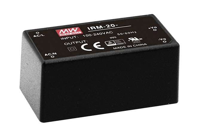 Mean Well PCB Mount Power Supply IRM-20 20W