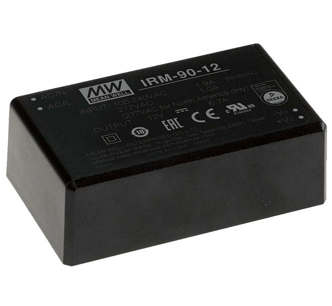 Mean Well PCB Mount Power Supply IRM-90 90W