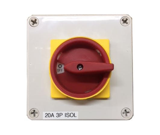 EIE Lock Isolator P PVC Enc