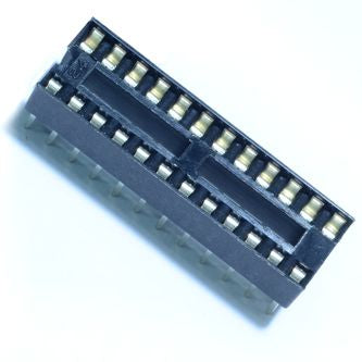 MEC Ic Socket Dil 0.3 24W Std D-Leaf Nar