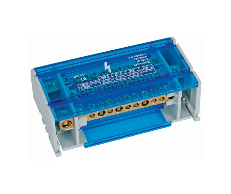 MCE FJ411 4 pole distribution block