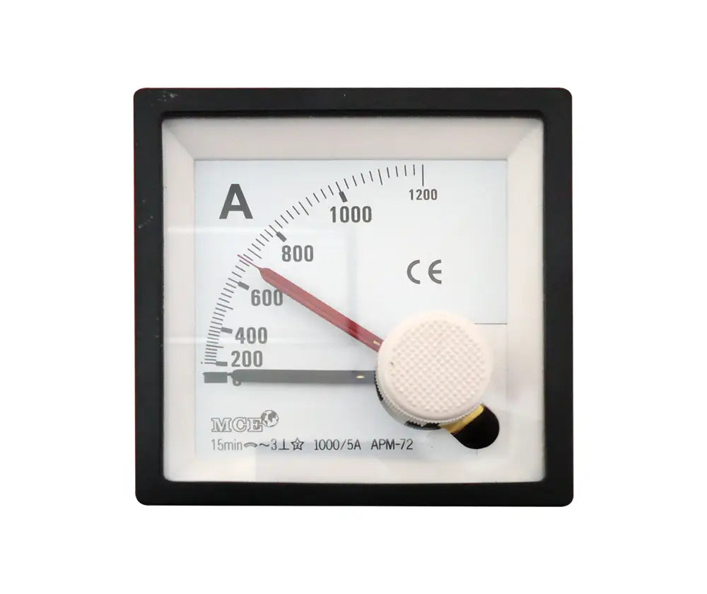 MCE MD-72-SP 72 x 72mm maximum demand ammeter