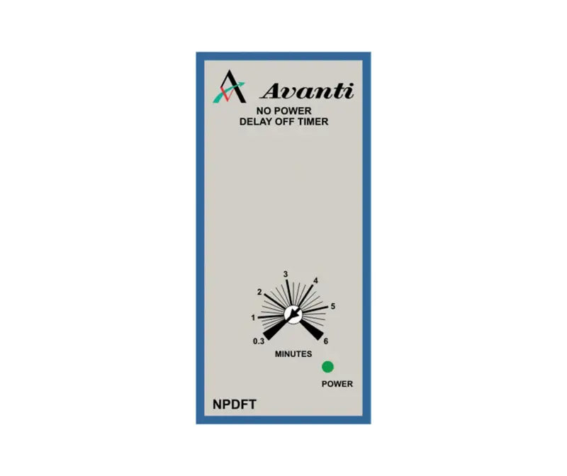 No Power Delay Off Timer by Avanti