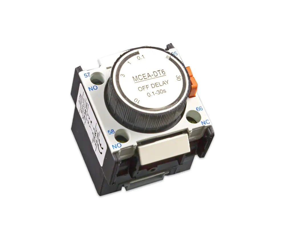 MCEA-DT clip-on pneumatic timer block for MCE contactors