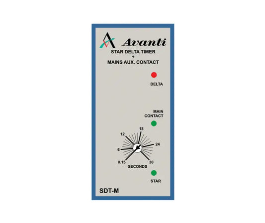Star Delta Timer With Mains Control by Avanti
