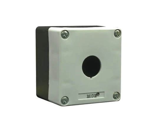 MCE empty PVC control station enclosure for 22mm devices