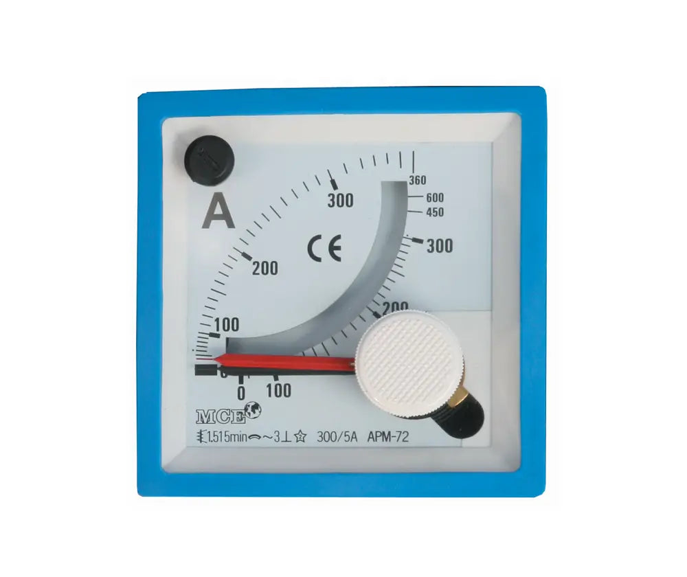 MCE MDI-96-SP 96 x 96mm 3 needle maximum demand ammeter