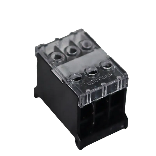 MCE IN series DIN rail terminal block with cover