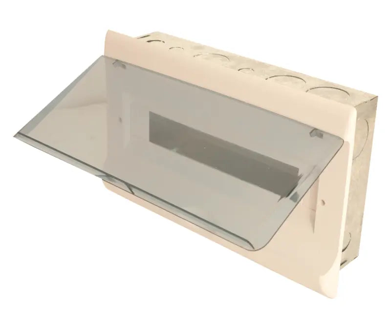 MCE adjustable flush mounting distribution board with galvanised tray