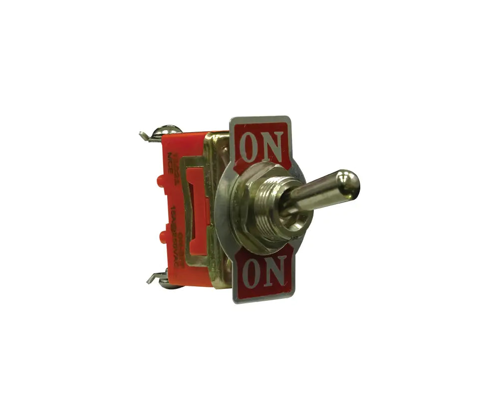 MCE T1121B single pole on-on spring return toggle switch