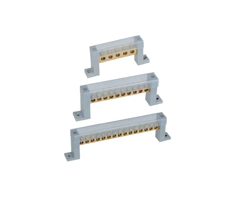 MCE terminal bar with cover 6 x 8mm and 8 x 12mm