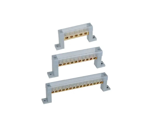 MCE terminal bar with cover 6 x 8mm and 8 x 12mm