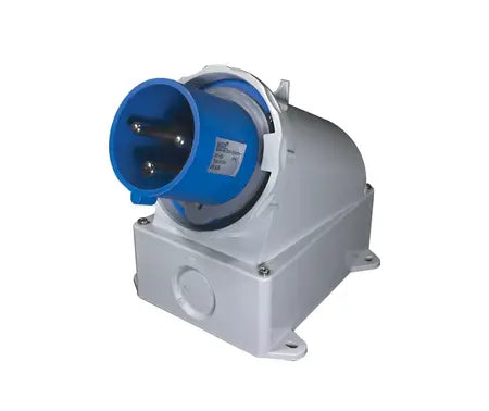 MCE 63A IP67 surface mount appliance inlet 3P, 4P and 5P