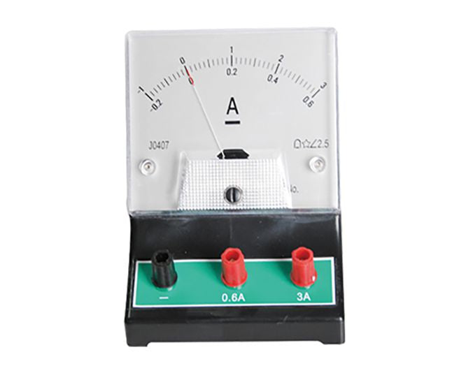 EIE Analogue DC Amp Meter Bench Type 0.2-3A 61x47x39mm